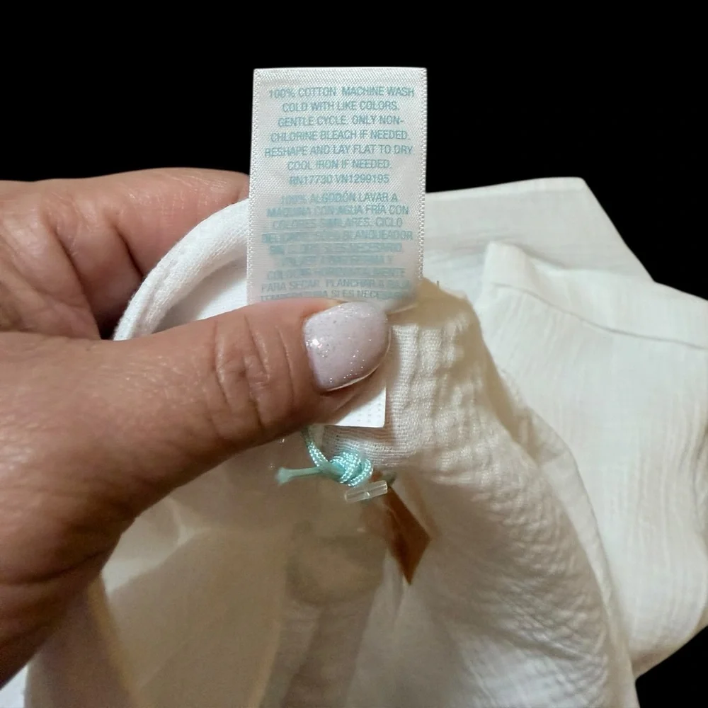 💙🌼NWT KONA SOL COVER UP. FRONT POCKETS 100% COTTON. - Picture 8 of 11